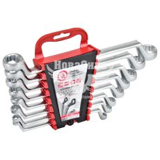 Набір ключів накидних (Intertool) 8шт. (6-22мм.) (HT-1102)