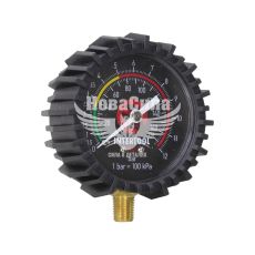 Манометр к пневм. пистолету подкачки колес 1/8 63мм. (Intertool) (PT-0499)