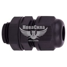 Кабельный ввод E.NEXT e.mg.stand.16, IP68, черный (s067012)