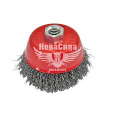 Щітка чашкова 75мм. М14 (Intertool) йоршшик на болгарку (BT-1075)