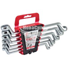 Набір ключів накидних (Intertool) 6шт. (6-17мм.) (HT-1101)