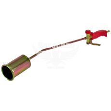 Горілка газова (пальник) (Intertool) під шланг, сопло 125мм. (з регулятором) (GB-0046)