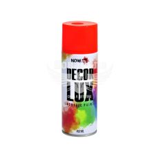 Краска аэрозольная флуоресцентная (Nowax) Decor Lux Оранжевая 450мл. (NX48047/NX65047)