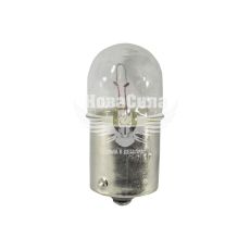 Лампочка 1-но конт. черешня біла 12V-5Вт R5W BA15s (Solar) (упак.-10шт.) (1254)