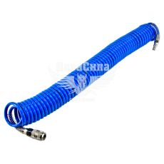 Шланг компресора 5.5х8мм. 15Атм. 10м. (Intertool) (поліуретановий) (PT-1707)