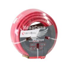 Шланг компрессора 8х15мм. 20Атм. 20м. (Intertool) (резиновый усил.) STORM (PT-1772)