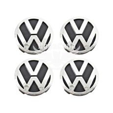 Ковпачки для титанових дисків VW (КНР) 56мм. (чорний) (3B9071214666)