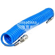 Шланг компресора 5.5х8мм. 15Атм. 5м. (Intertool) (поліуретановий) (PT-1706)