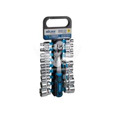 Набір торцевих головок з тріщоткою (Molder Tools) 20 предметів 1/2 (MT62820)