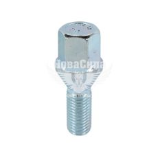 Болт колеса унів. 12x1,5x24 цинк ключ 17 конус (Walline) (F 348)
