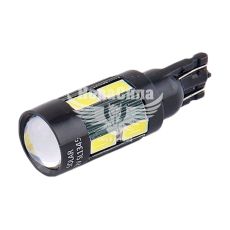 Лампочка без цоколя LED T10_W5W SMD біла 10-діодів 12V W2.1x9.5d (Solar) (к-т.-2шт.) (SL1345)