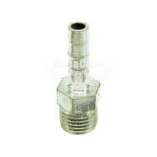 Быстро раздельное соединения (переходник) с внеш. резьб. 1/4 на шланг 6мм. (Intertool) (PT-1843)