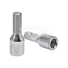 Болт колеса унів. 12x1,5x28 хром внутр. шестигранник L-14 (Walline) (F 296)