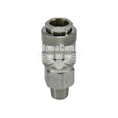 Быстрораздельное соединение с наружной резьбой 1 / 4мм. (Intertool) (PT-1805)