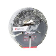 Шланг компресора 10х17мм. 20Атм. 20м. (Intertool) (резиновий підс.) (PT-1735)