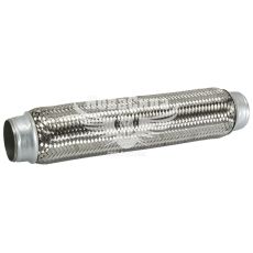 Гофра глушника 50х350мм. 3-х шарова (Shikoo) (довгий фланець) (50х350)