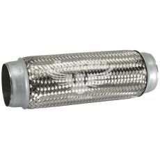 Гофра глушника 75х300мм. 3-х шарова (Shikoo) (довгий фланець) (75х300)