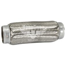 Гофра глушника 64х250мм. 3-х шарова (AGK) (довгий фланець) (A64250)