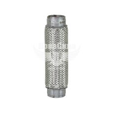 Гофра глушника 45х230мм. 3-х шарова (CarLine) (довгий фланець) (CL  45x230)