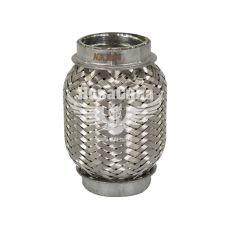 Гофра глушника 38х94мм. 3-х шарова Interlock, (AGK) (короткий фланець) (I3894)