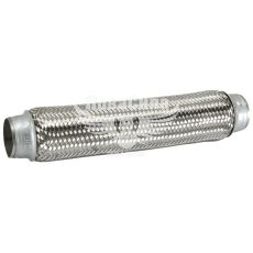 Гофра глушника 45х320мм. 3-х шарова (Shikoo) (довгий фланець) (45х320)