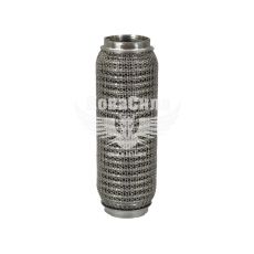 Гофра глушника 45х200мм. 3-х шарова Interlock, кольчуга (AGK) (короткий фланець) (M45200)