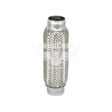 Гофра глушника 40х200мм. 2-х шарова (EuroEx) (довгий фланець) (40X200)