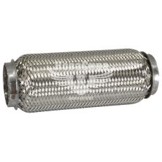 Гофра глушника 50х200мм. 3-х шарова Interlock, (AGK) (короткий фланець) (I50200)