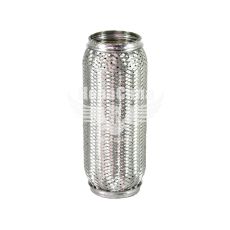 Гофра глушника 90х300мм. 2-х шарова Interlock (EuroEx) (короткий фланець) (90X300)
