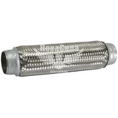 Гофра глушника 45х260мм. 3-х шарова (Shikoo) (довгий фланець) (45х260)