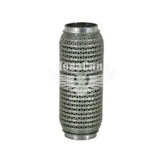 Гофра глушника 50х200мм. 3-х шарова Interlock, кольчуга (Walline) (короткий фланець) (WL 50х200  VW-OE)