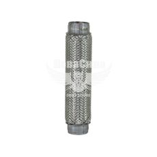 Гофра глушника 45х280мм. 3-х шарова (CarLine) (довгий фланець) (CL 45х280)