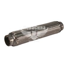 Гофра глушника 45х350мм. 3-х шарова (Walline) (довгий фланець) (WL 45х350)
