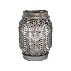 Гофра глушника 45х100мм. 3-х шарова Interlock, (AGK) (короткий фланець) (I45100)
