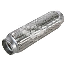 Гофра глушника 55х280мм. 3-х шарова (Walline) (довгий фланець) (WL 55x280)