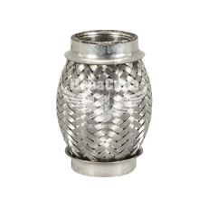 Гофра глушника 38х94мм. 3-х шарова Interlock, (Shikoo) (короткий фланець) (38х94 VW)