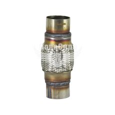 Гофра глушника 45х100мм. 3-ох слойна з флянцем (EuroEx) Chery Amulet (45X100)