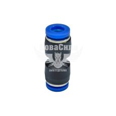 З'єднувач аварійний трубки ПВХ прямий пластик 6х6мм. (Rider) (RD 01.02.68)