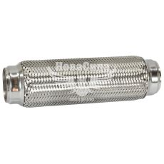 Гофра глушника 50х250мм. 3-х шарова (AGK) (довгий фланець) (A50250)