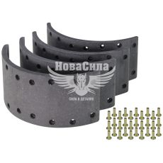 Накладка гальмівної колодки Богдан 11мм. к-т. 4шт. (QSP-M) (DBS-9000/11)