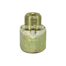 Переходник тормозных трубок внеш. диам. M12x1 внутр. диам. M10x1.25 (Украина) (Р023)