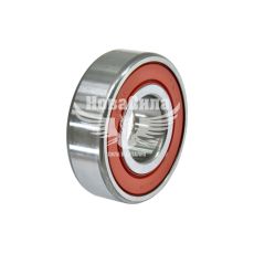 Подшипник шариковый 180204 6204-2RS (SNR) (47х20х14) рул. упр. ГАЗ, вентилятор Т-25 (6204LLU/5K)