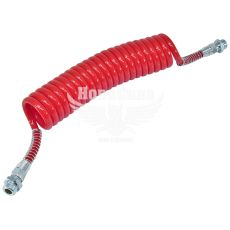 Шланг воздушный М22 красный (HICO) (соединения машины с полуприцепом) (PPN010)