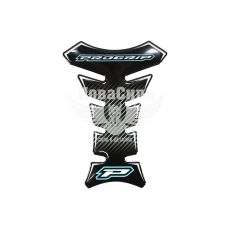 Наклейка на бак мотоцикла PROGRIP (силікон) чорна (82-1)