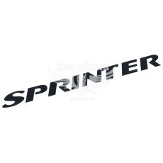 Наклейка з написом SPRINTER 30х3 чорна (64-12)