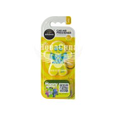 Ароматизатор (Aroma Car) Car Manny Vanilla (полимерный на дефлектор) (92997)