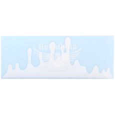 Наклейка фарба розтікається біла 23х8,5 (61-161)
