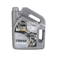 Моторна олива дизель 15W-40 (V8) Mustang Diesel 4л.