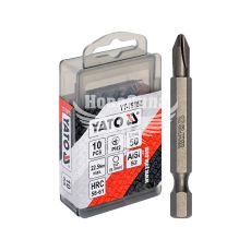 Насадка для отвертки PH2 50мм. (Yato) 10шт. (бита) (YT-78152)