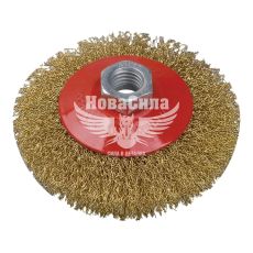 Щітка конусна з гофрованого дроту WERK 115 мм M14 (WE107515/7132622) (40388)